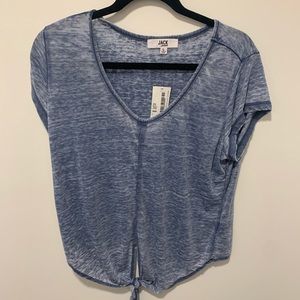 JACK top with tie accent